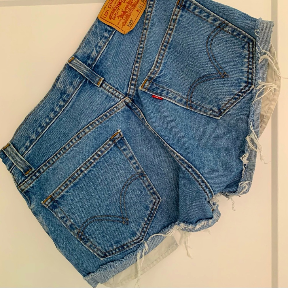 SOLD Vintage Levis cut off shorts